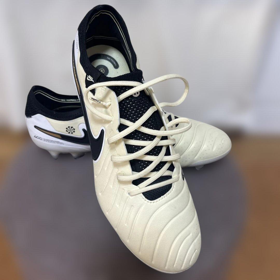Nike ティエンポ10 エリートFGホワイト/ブラック