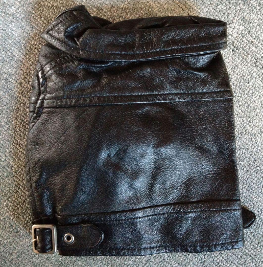 ドッグウェア bluebleubleue レザーライダースJKT 0 初期名作
