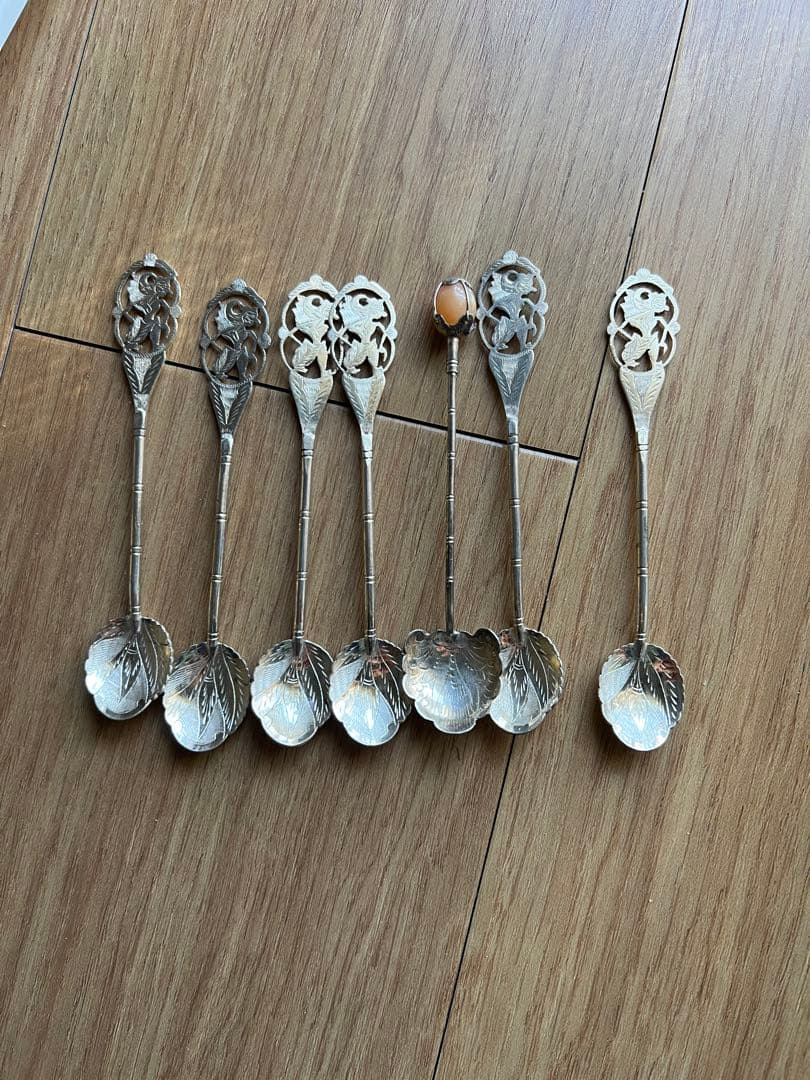銀製　スペース　カトラリー　silver 800 アンティーク　70g