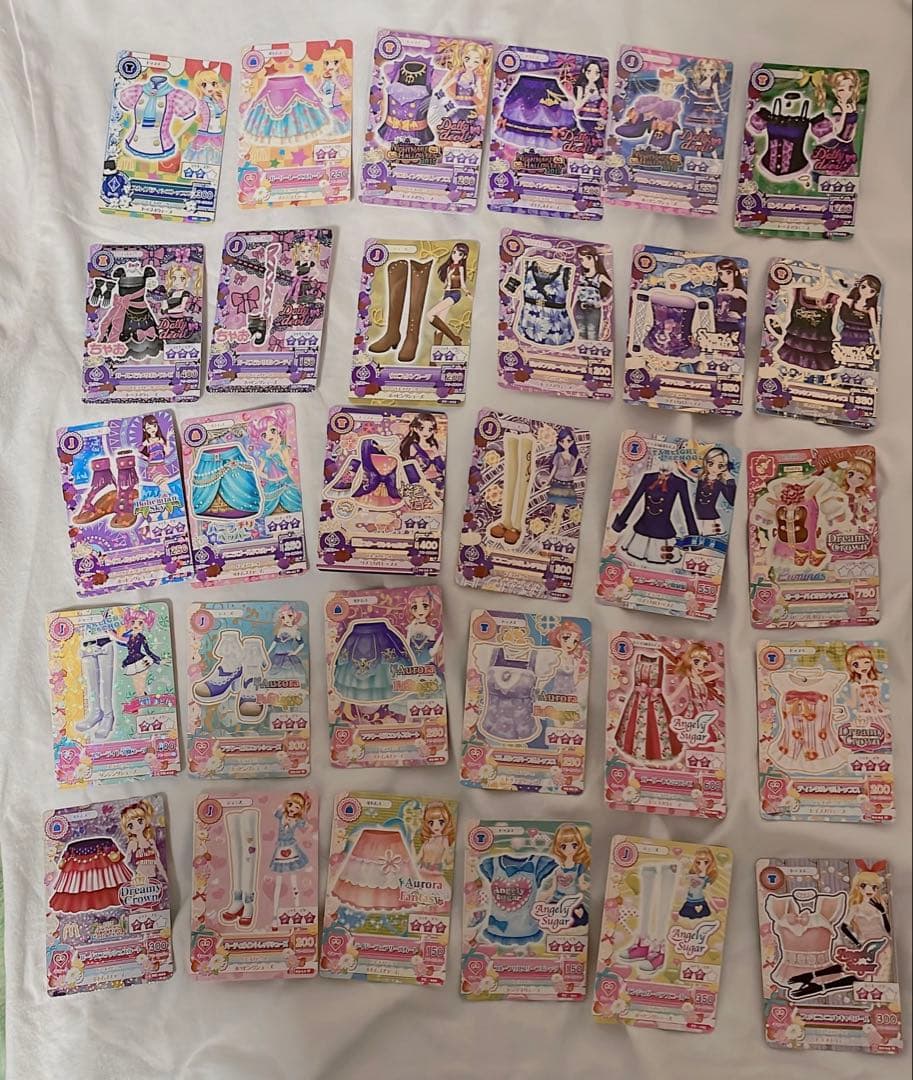 アイカツカードセット　複数枚