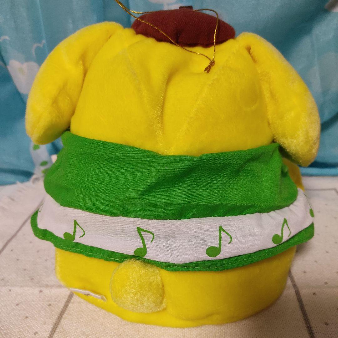 ポムポムプリン 音楽隊 ハンド パペット レトロ　ぬいぐるみ