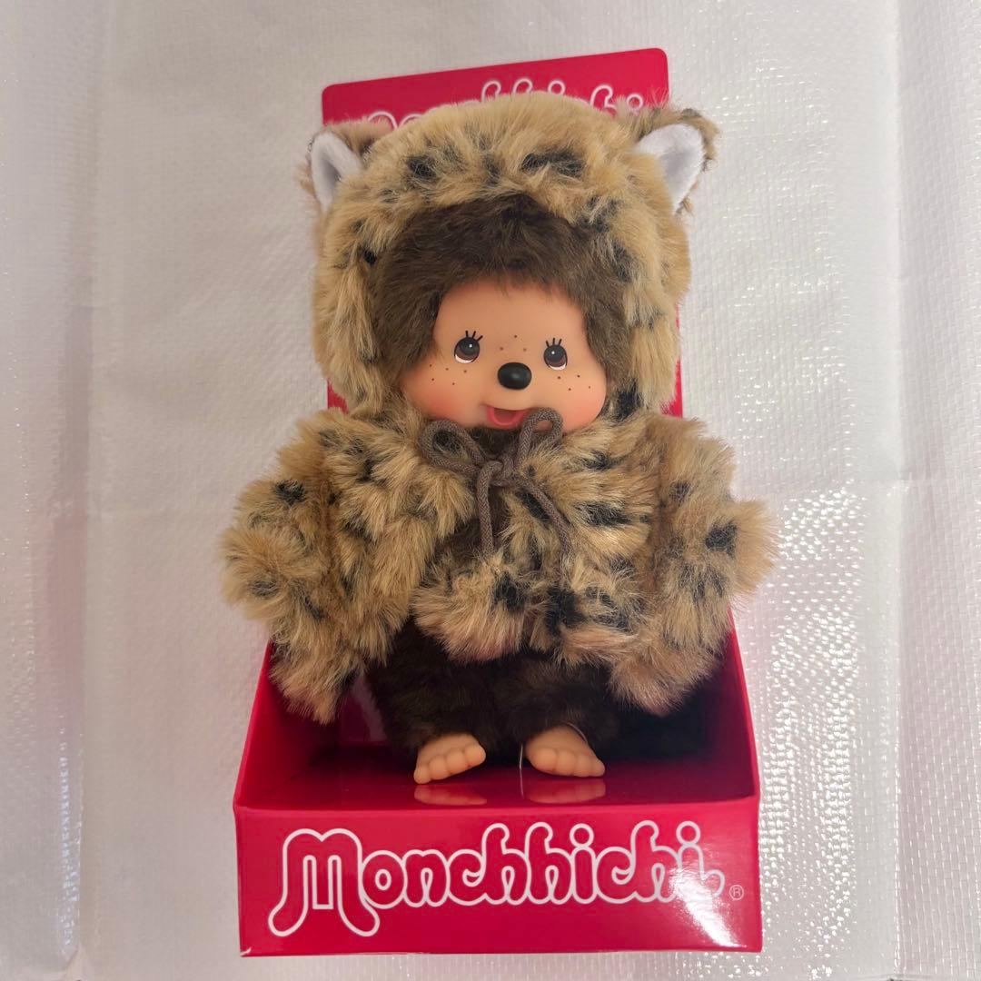 【海外限定】モンチッチ　レオパード　ヒョウ柄