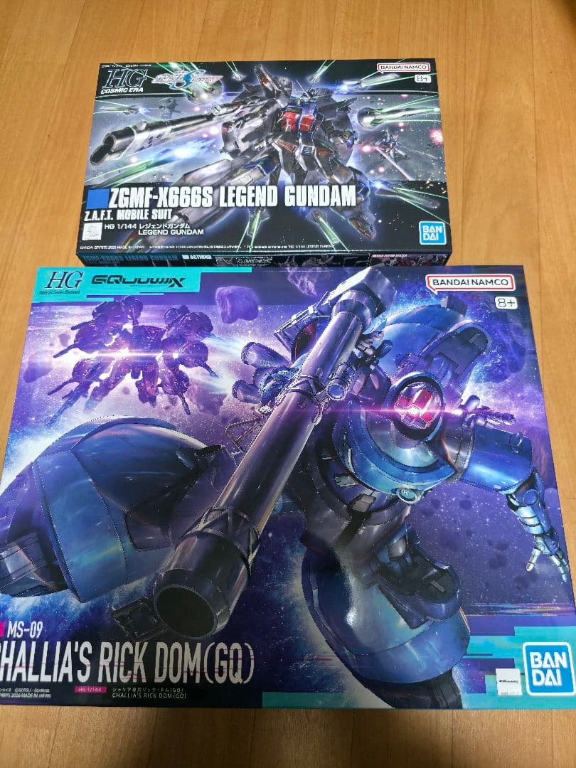 【ガンプラ4点まとめ売り】HGレジェンド/シャリア専用リック・ドム他