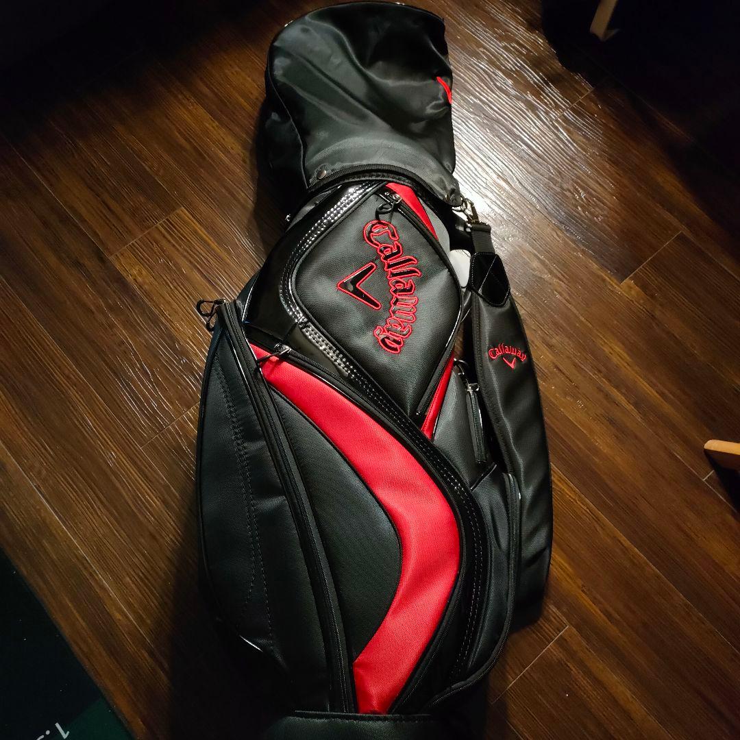 Callaway キャディバッグ ブラック/レッド　5分割