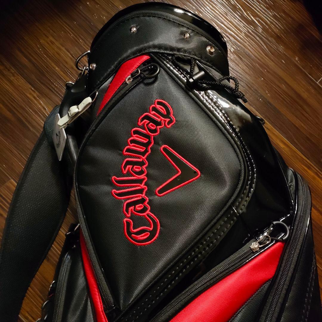 Callaway キャディバッグ ブラック/レッド　5分割