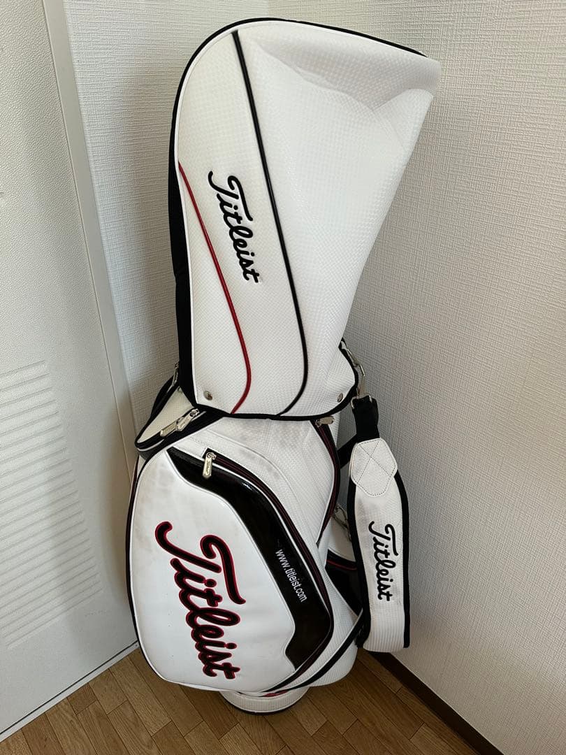 K*様 Titleist ゴルフキャディバッグ ホワイト