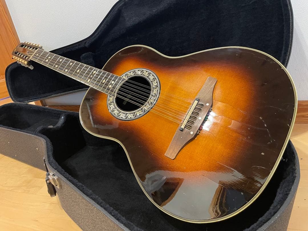 ovation 1618 12弦 ビンテージ エレアコ