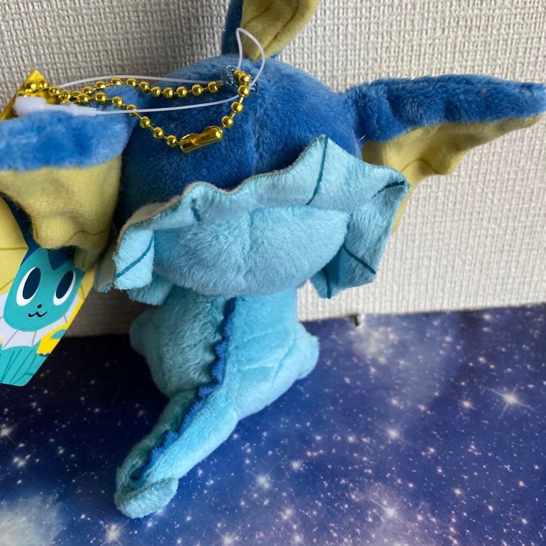 ポケモンセンター限定　ポケモンタイム　シャワーズぬいぐるみマスコット　タグ付き