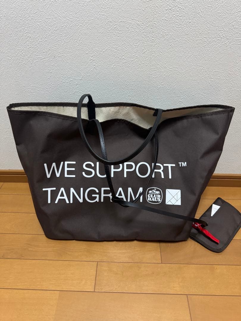 tangram clubhausトートバッグ コラボ おまけ付き