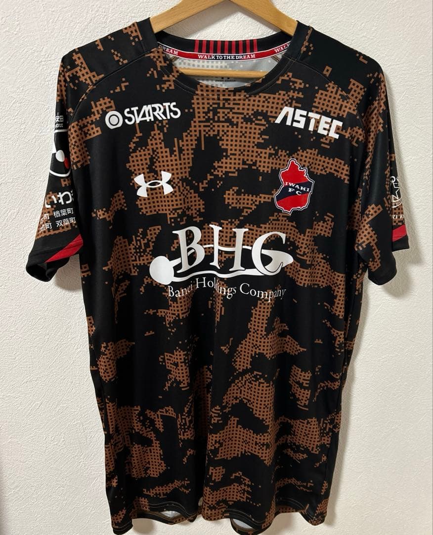UNDER ARMOUR いわきFC ”海竜”　ユニホーム　#23 XL