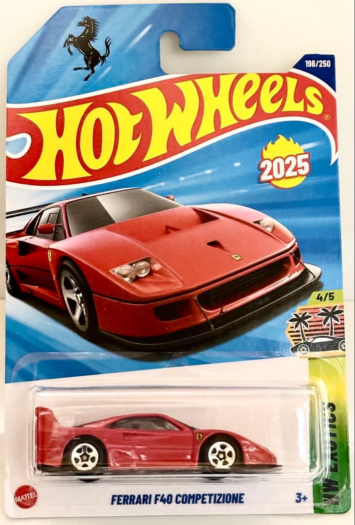 ホットウィール (5点) LAFERRARI、499P、F50、F40、SF90