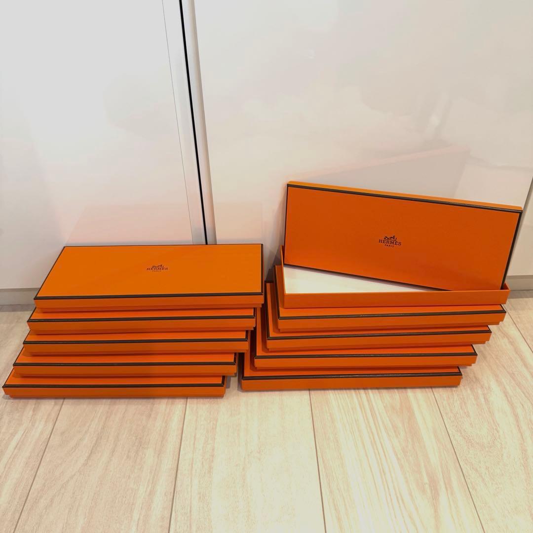 エルメス　チャーム箱 10セット　HERMESオレンジBOX空箱