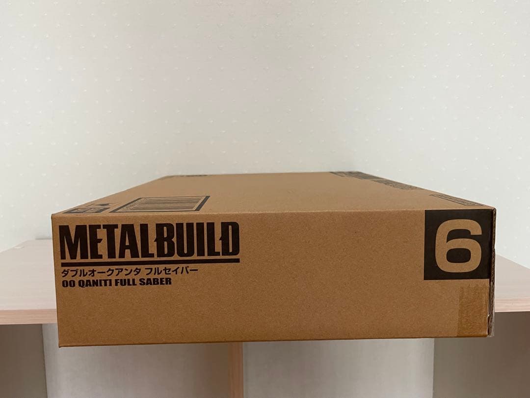 新品未開封　L BUILD メタルビルド　ダブルオークアンタフルセイバー