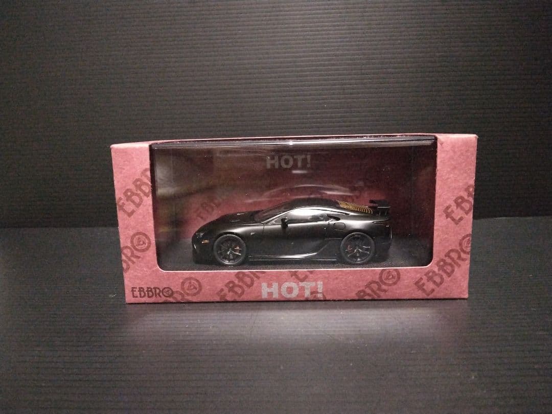 残10日出品 エブロ レクサス LFA F.BLACK
