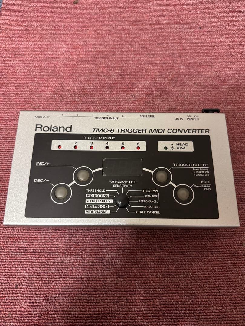 Roland／ローランド　TMC-6 トリガー MIDIコンバーター