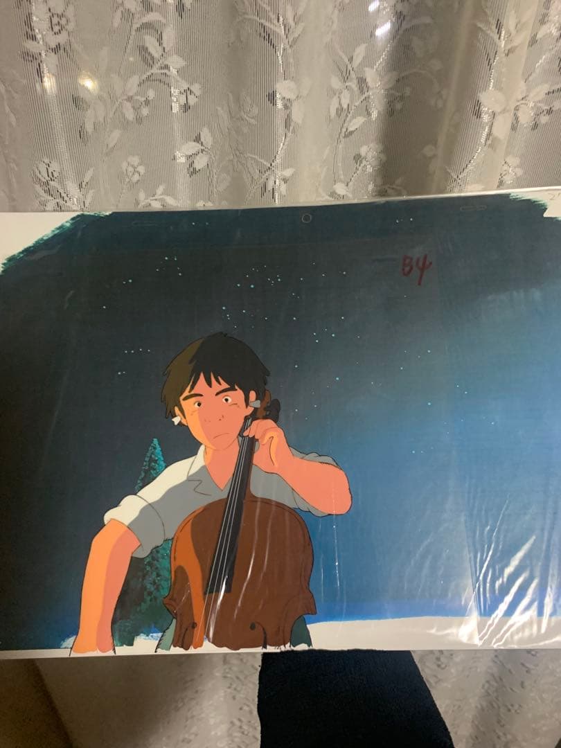 セル画「ゼロ弾きのゴーシュ」宮沢賢治作　背景付き ジブリの高畑勲様の作品
