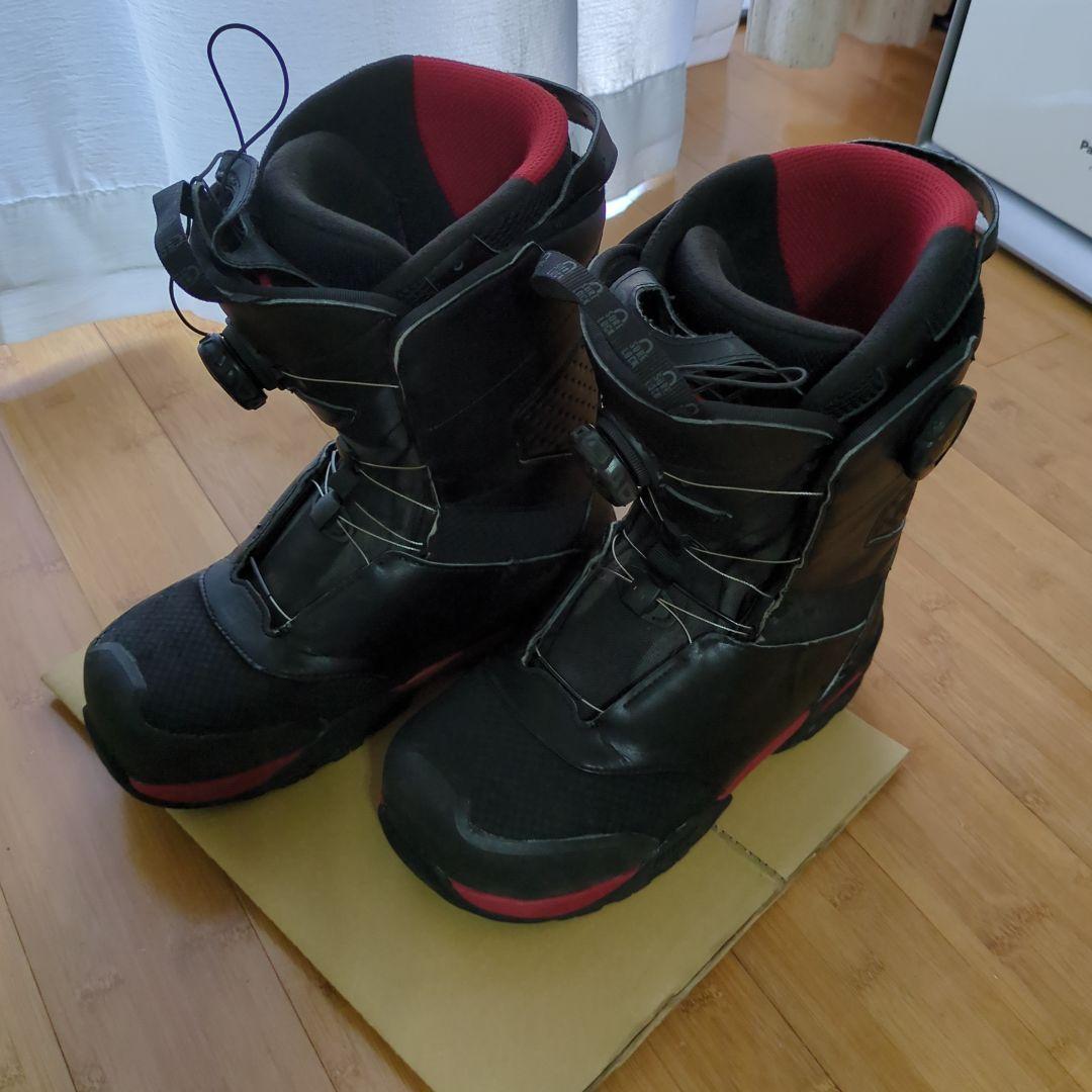 【値下げ】SALOMON　26.5センチ スノーボードブーツ　ダブルボア