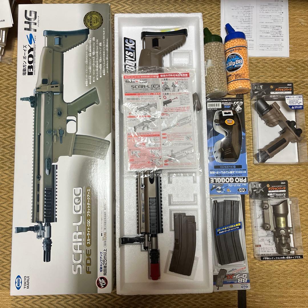 SCAR-L CQC 電動ガン オリーブドラブ