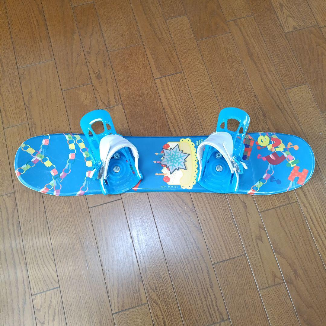 90CM キッズ スノーボード ビンディング セット
