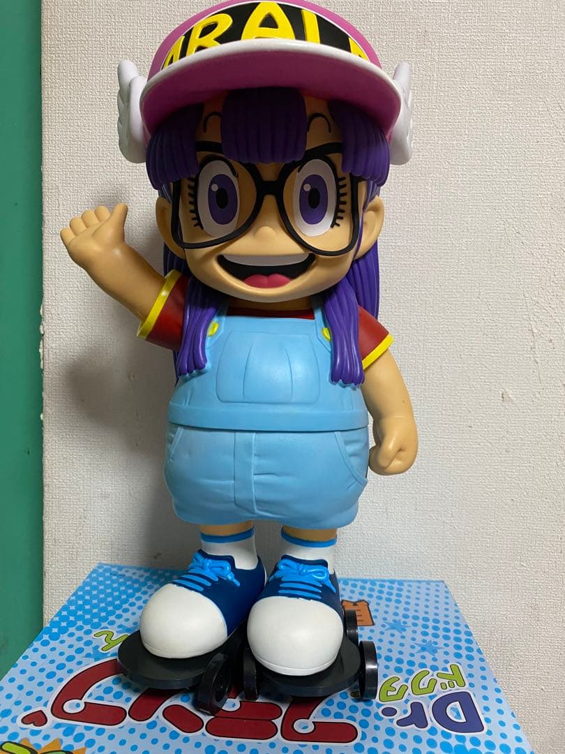 Dr.スランプ アラレちゃん んちゃVer. 高さ 約38cm 傷あり値下げ可能