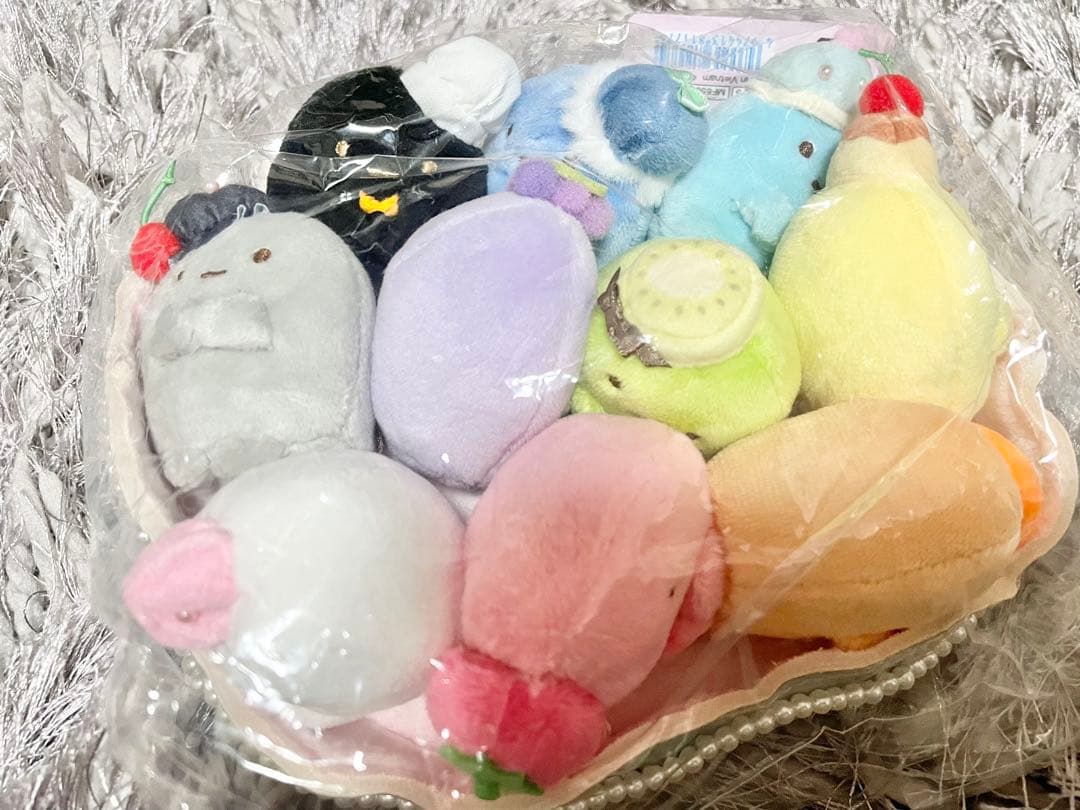 すみっコぐらし たぴおか 限定 10周年たぴがとうてのりぬいぐるみセット