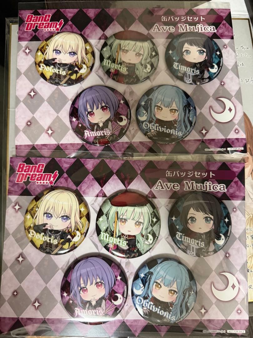 BanG Dream! Ave Mujica 缶バッジセット 10個
