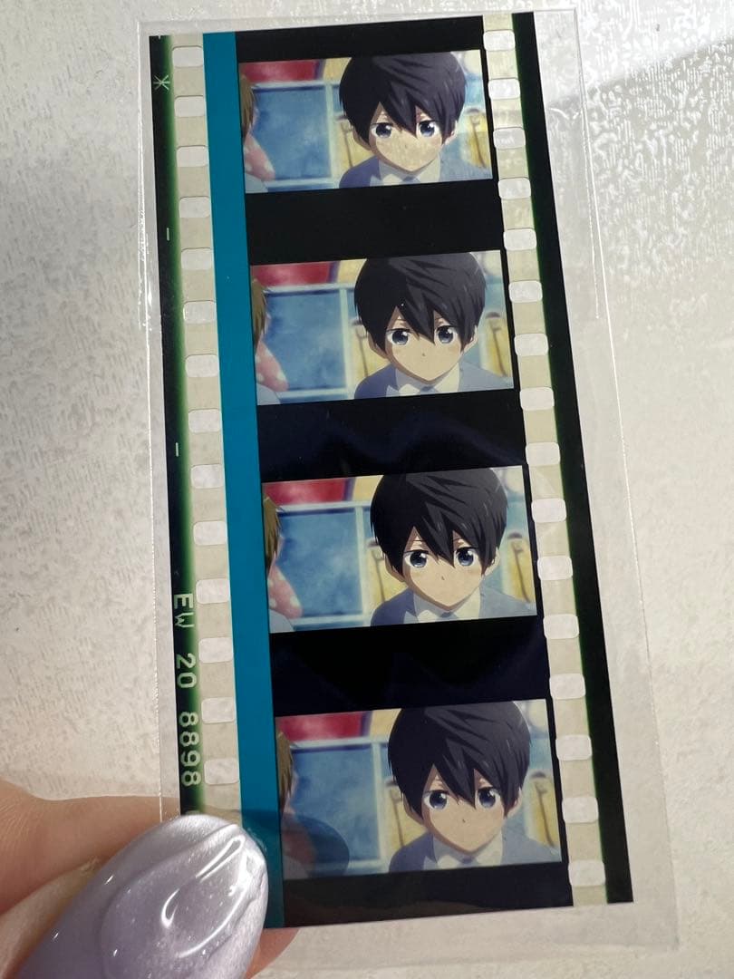 劇場版 Free! FS 特典コマフィルム　七瀬遙「幼少期〜ハイスピ」