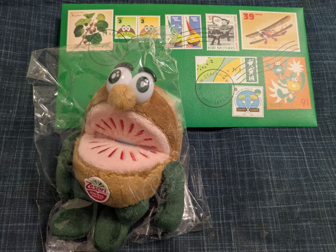 ゼスプリ キウイブラザーズ レッドルビー ぬいぐるみ 大当り 非売品