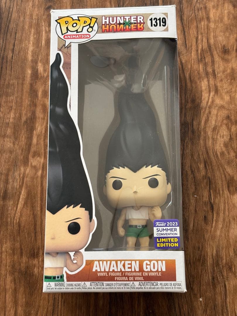 日本未発売 FUNKO POP 1319 ハンターハンター ゴン