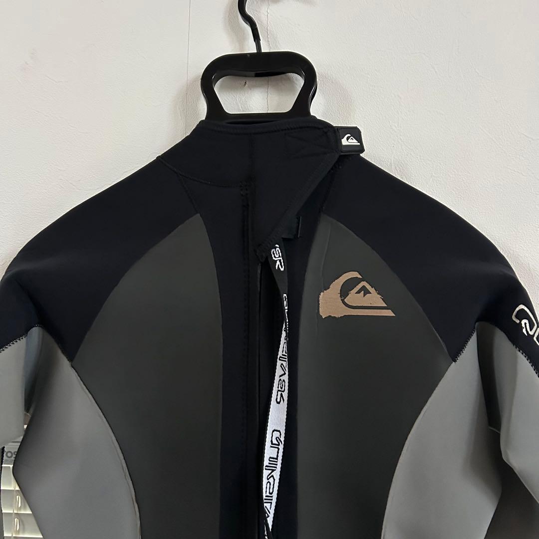 【良品】クイックシルバー　メンズウエットスーツ　ジャーフル　バックジップ　M