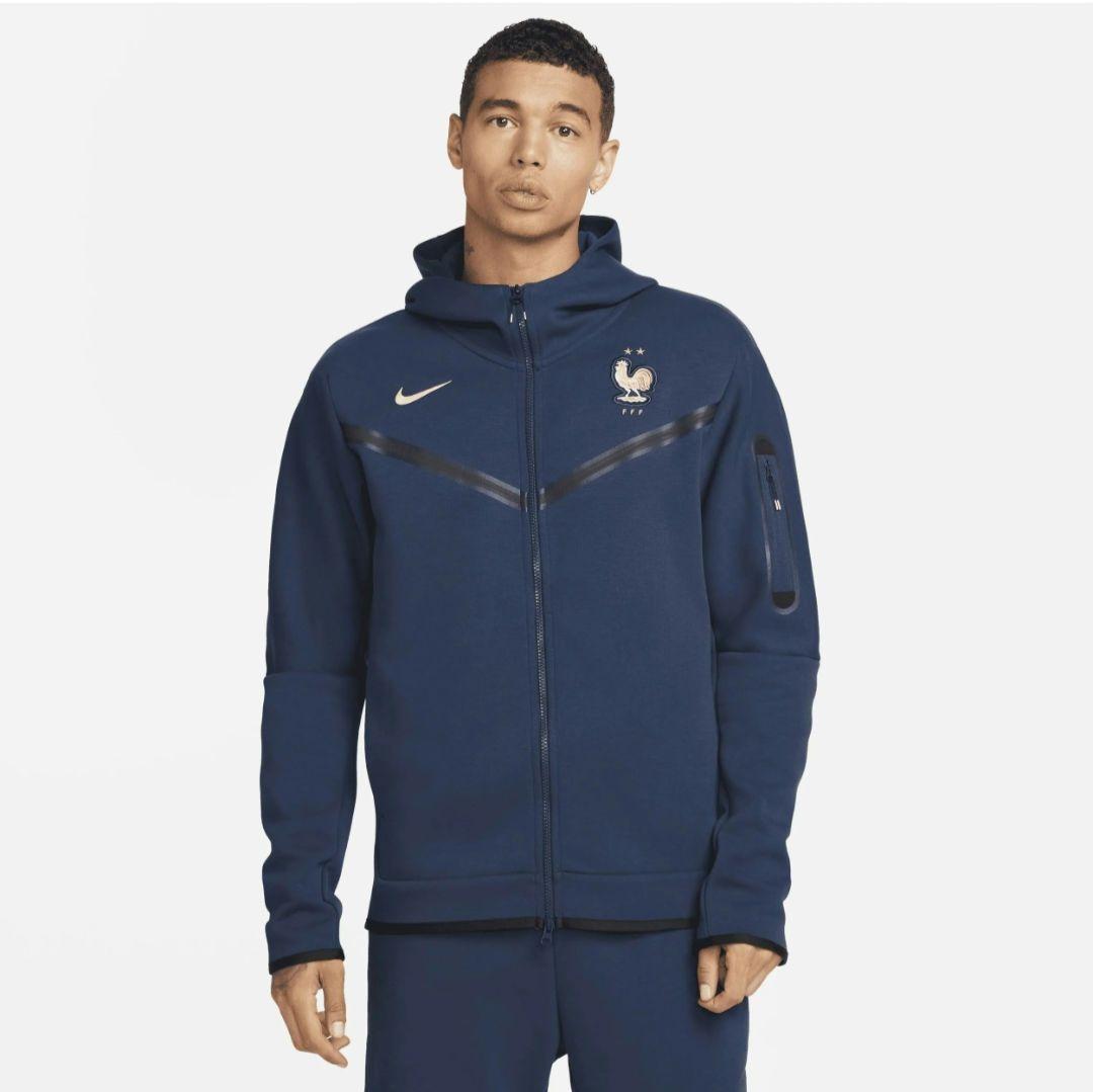 Nike フランス代表 フード付きジャケット Lサイズ ネイビー