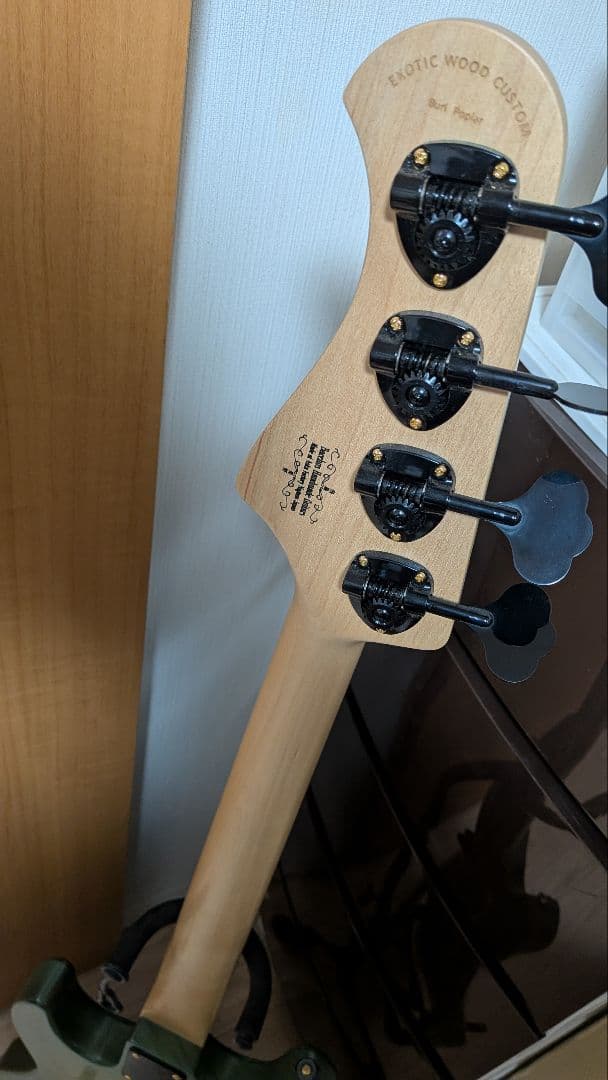 ベース Bacchus Handmade Woodline CTM-4AC EWC