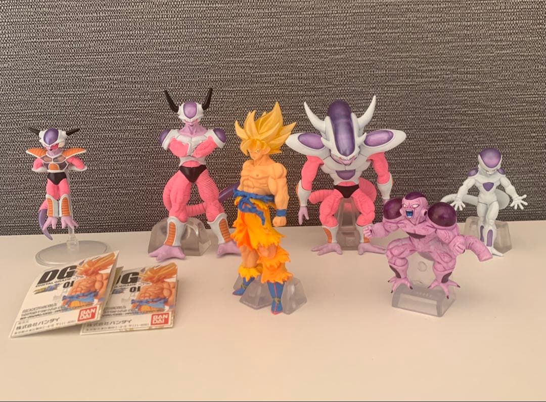 ドラゴンボール　dg hg 孫悟空　フリーザ