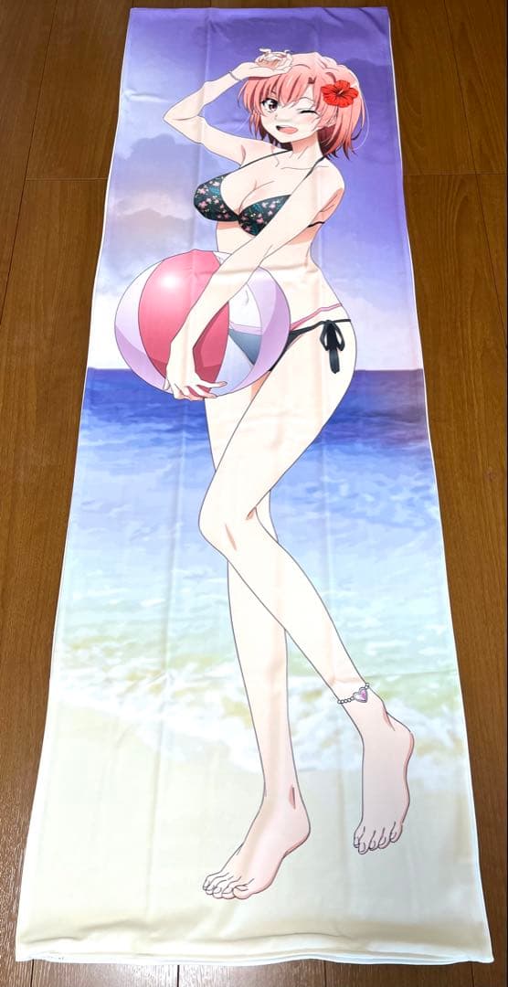 俺ガイル 由比ヶ浜結衣 抱き枕カバー ハイビスカス プレミアムver