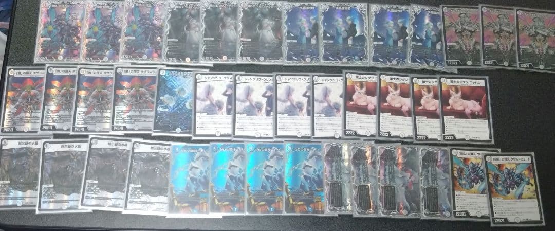 ゼニス　デッキ2個セット　微高レート　キャラトレ多数　クリスタスリーブ40枚付き