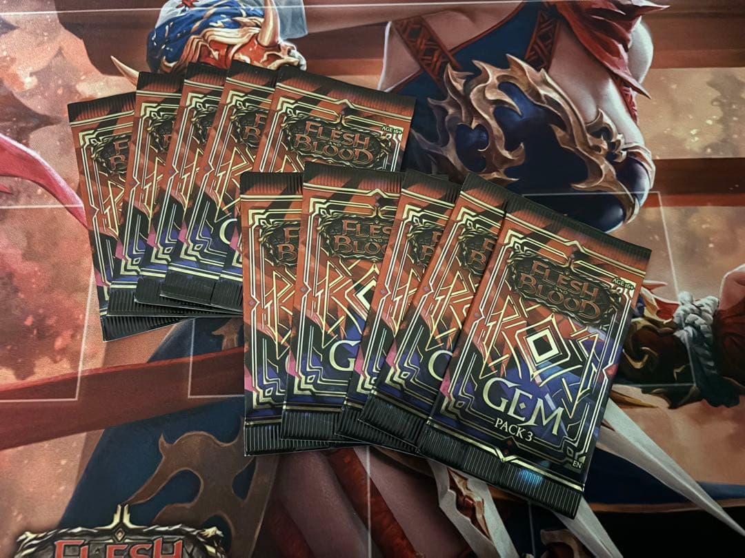 FaB GEM pack3 10個