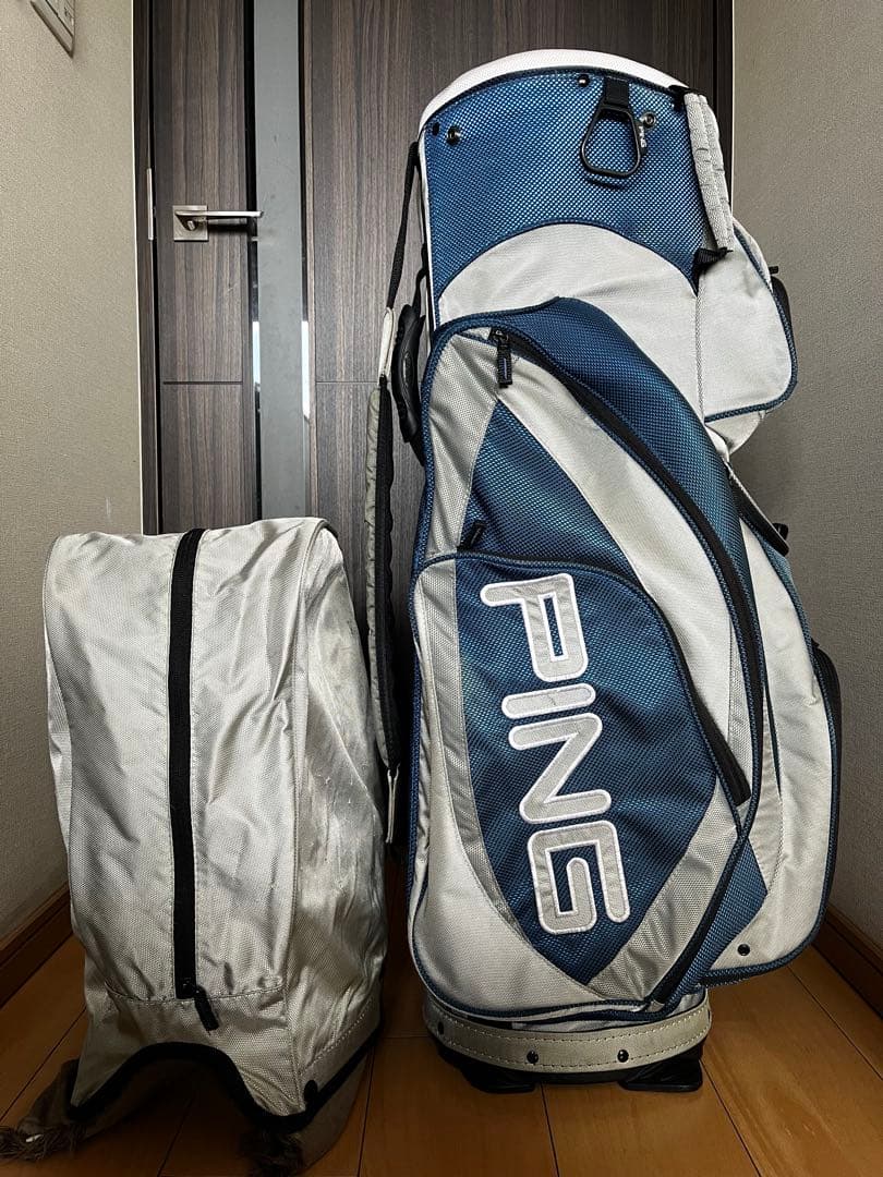 激レア 限定　PING ピン パイオニアLC カート型キャディバッグ 14分割