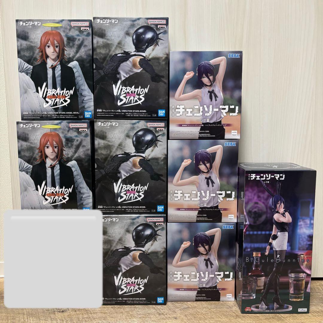 劇場版チェンソーマン レゼ篇 レゼ 天使の悪魔 フィギュア まとめ売り 計9点