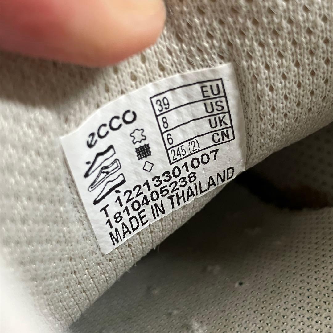 （K25836）ecco エコー ゴルフシューズ EU39（約24㎝）