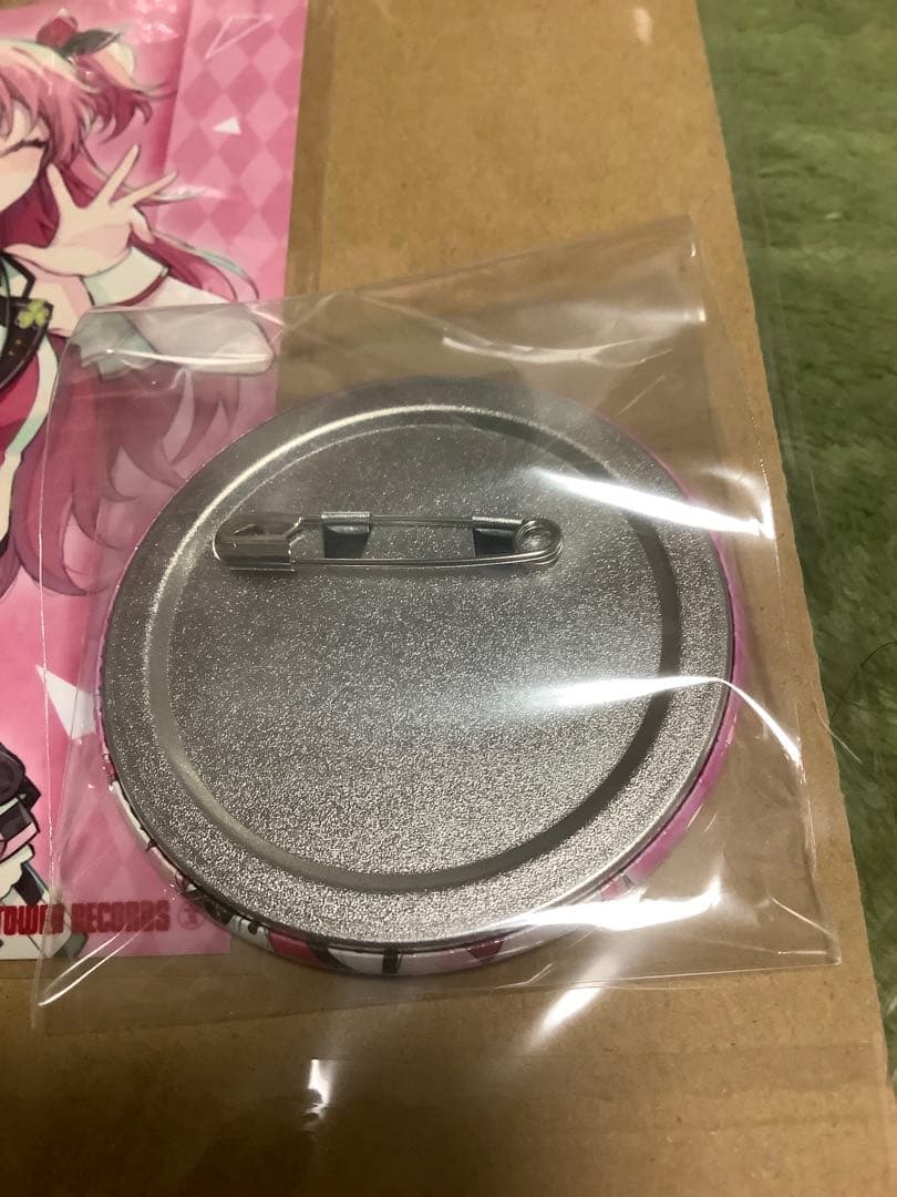 桃井愛莉 缶バッジ＋ブロマイド SEKAI ALBUMvol.2タワレコ購入特典