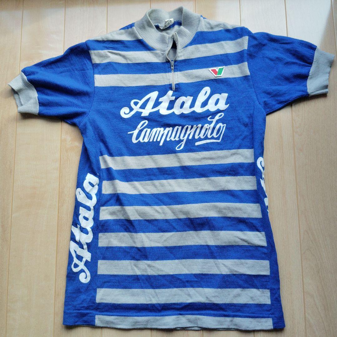 ビンテージ　ウールサイクルジャージーAtala Campagnolo Mサイズ