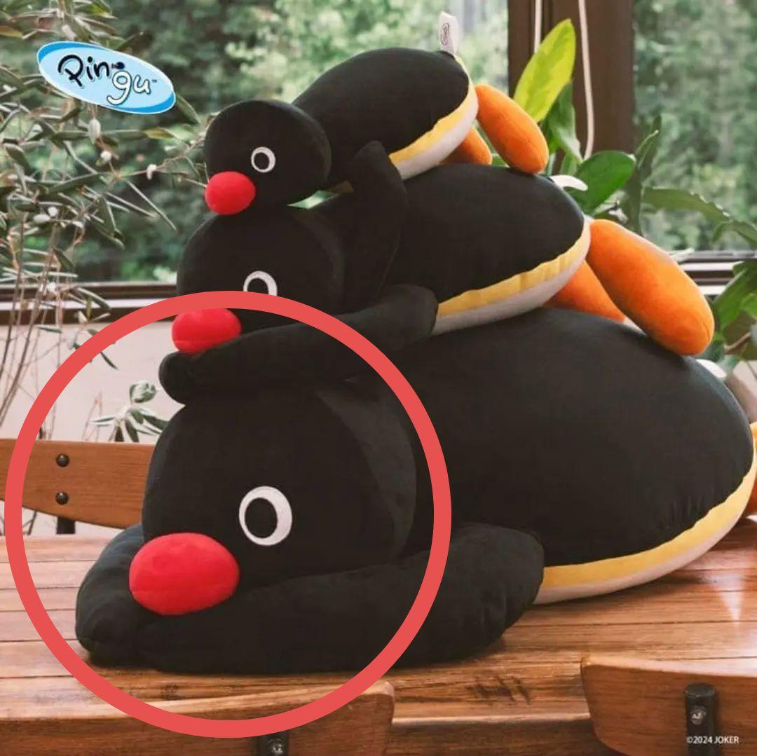 ピングーぬいぐるみくじ　一等　Ｌサイズ