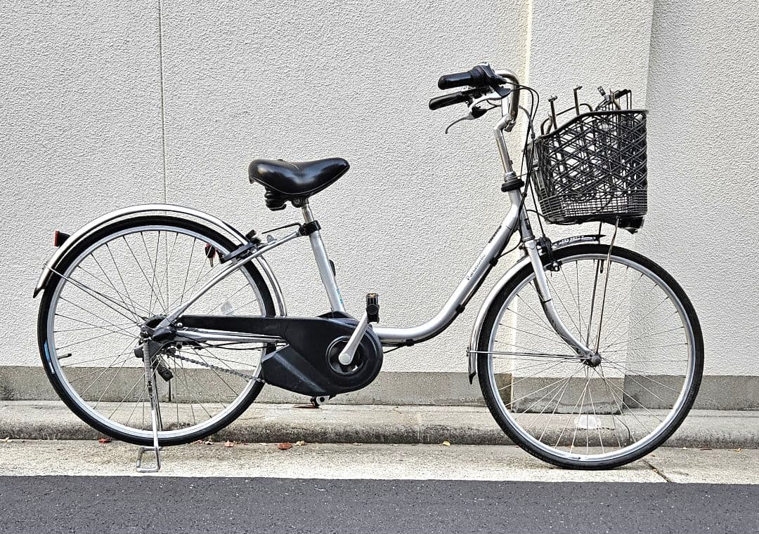 ジャンク♪パナソニック♪電動アシスト自転車♪ViVi♪24インチ