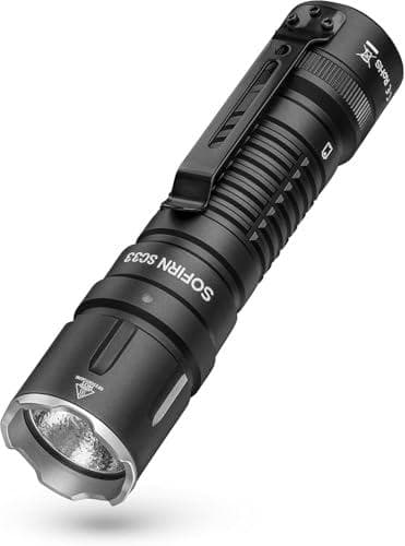 Sofirn 懐中電灯 ledフラッシュライト 5200ルーメンタクティカ　ra