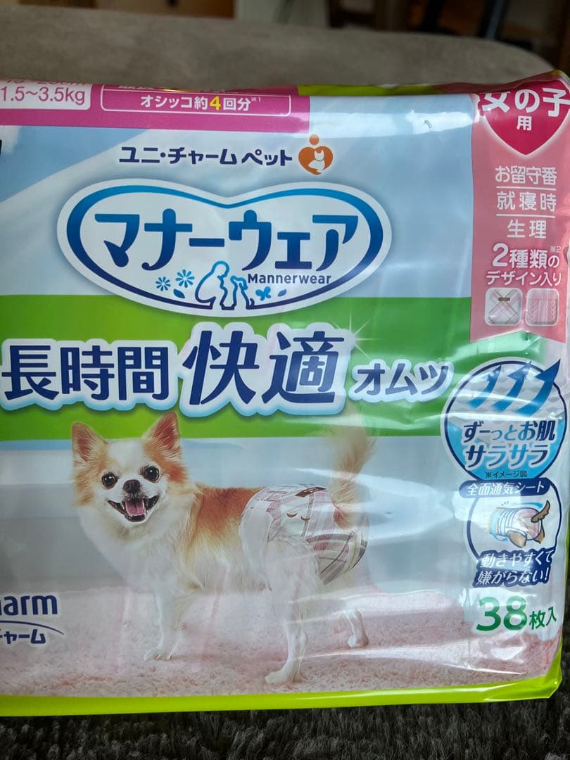 マナーウェアSSS 女の子用　長時間 6セット