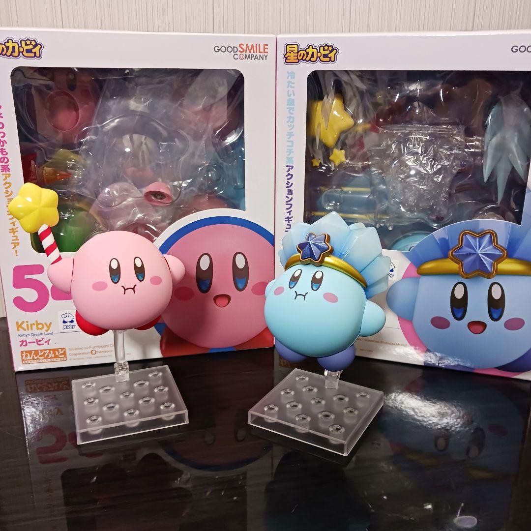 星のカービィ ねんどろいど カービィ アイスカービィ 2点セット フィギュア