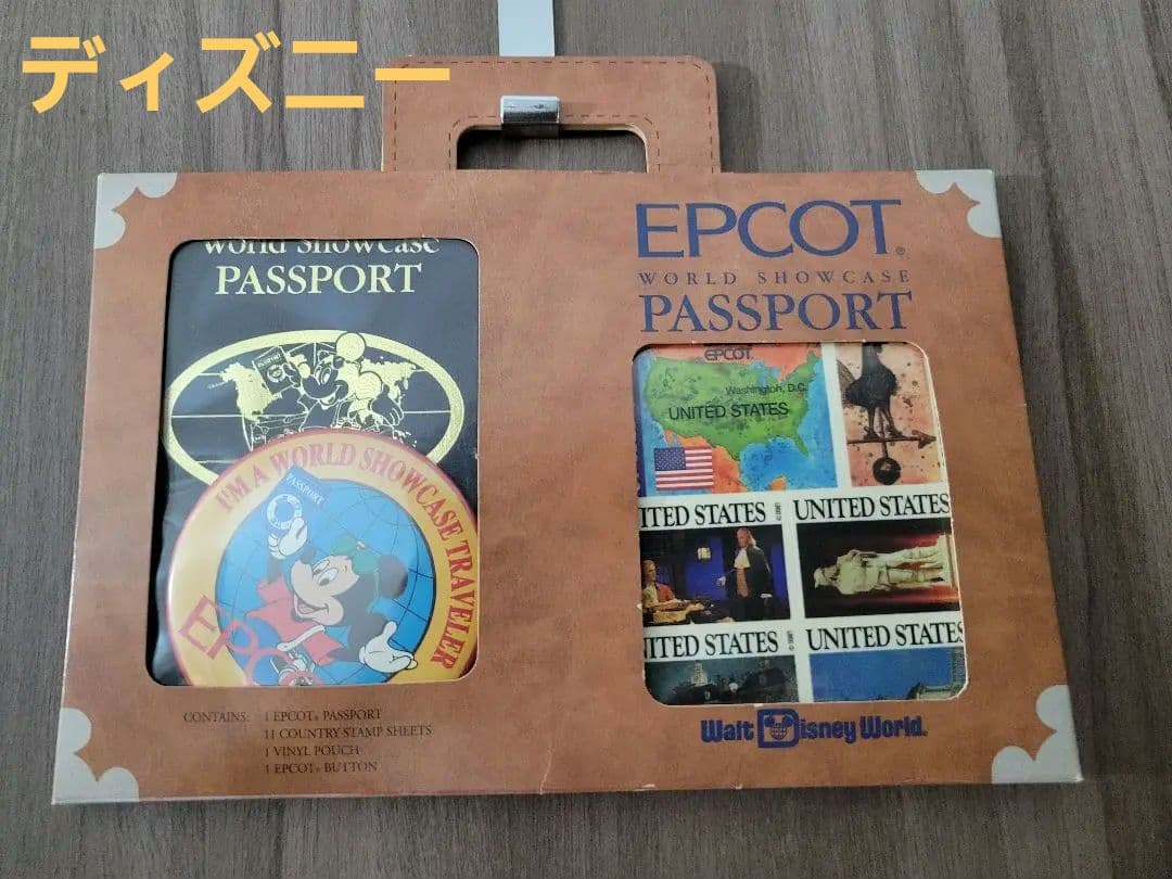 希少　ミッキー　ディズニー　パスポート　アメリカ　ヴィンテージ　コレクション