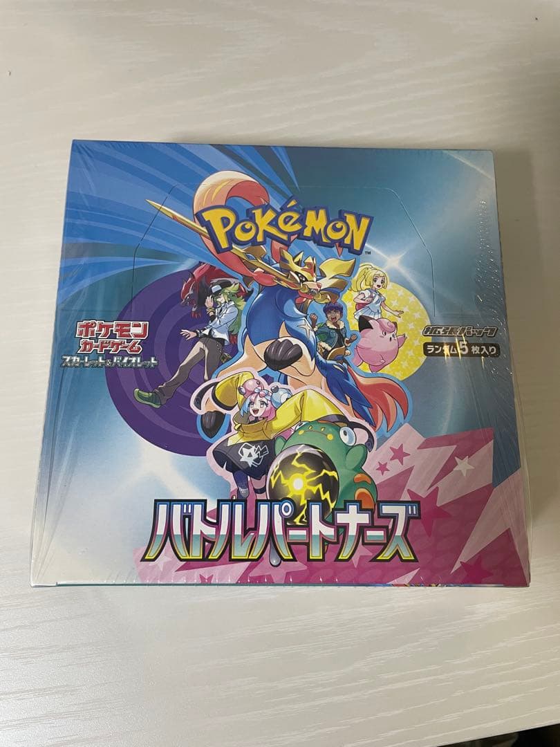マ*5様 バトルパートナーズ　1box シュリンク付き　新品　未開封
