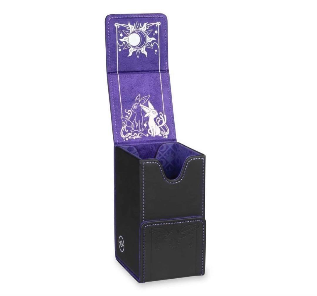 【海外ポケモンセンター限定品】エーフィ　ブラッキー　プレミアムデッキケース
