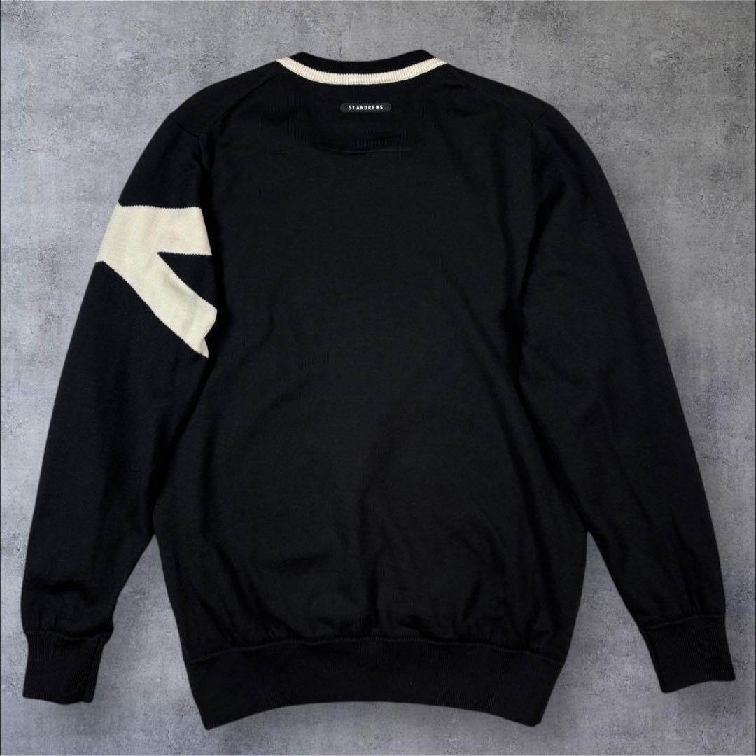 美品 St ANDREWS セント アンドリュース スニード vネック ニット